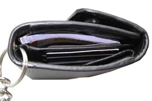 Long Checkbook Tri-fold Chain Wallet with Snaps