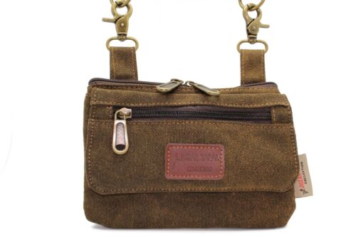Cross Body Fanny Pack  Clip on Music Festival Hip Pouch Biker Lobster Claw Hook Loop