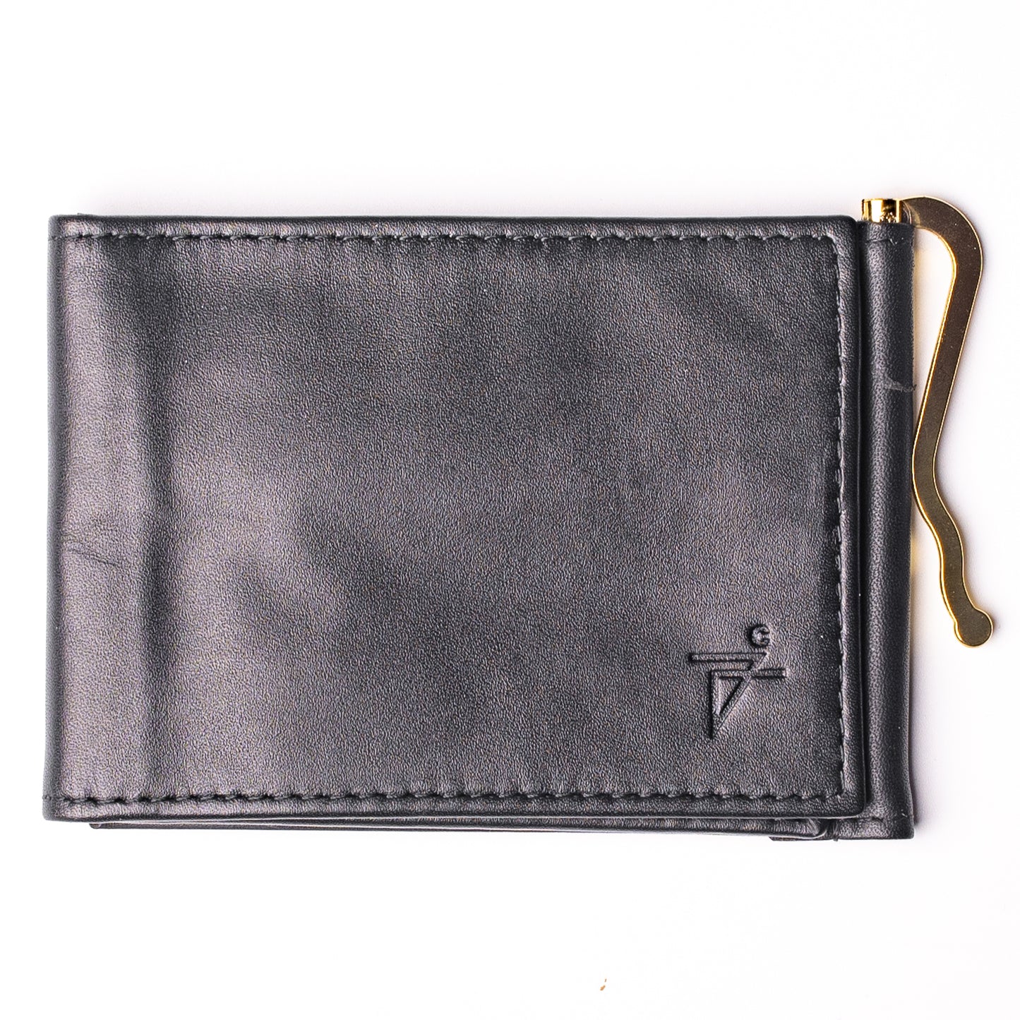 Z-Fold Money Clip Leather Wallet