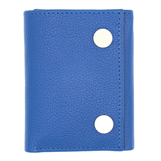 Trifold Wallet for Biker Trucker Snap Button T