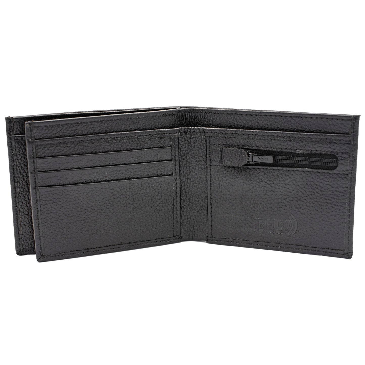 Black Bifold Wallet | Classic Essentials