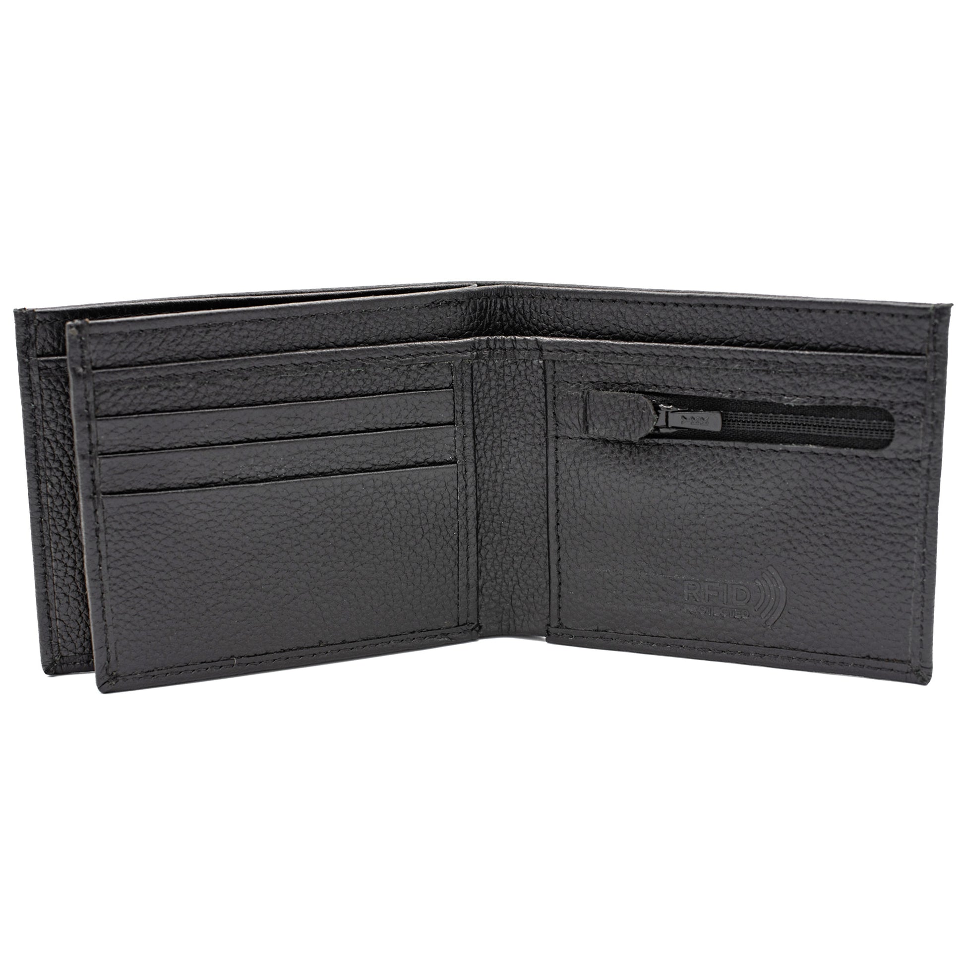 Black Bifold Wallet | Classic Essentials
