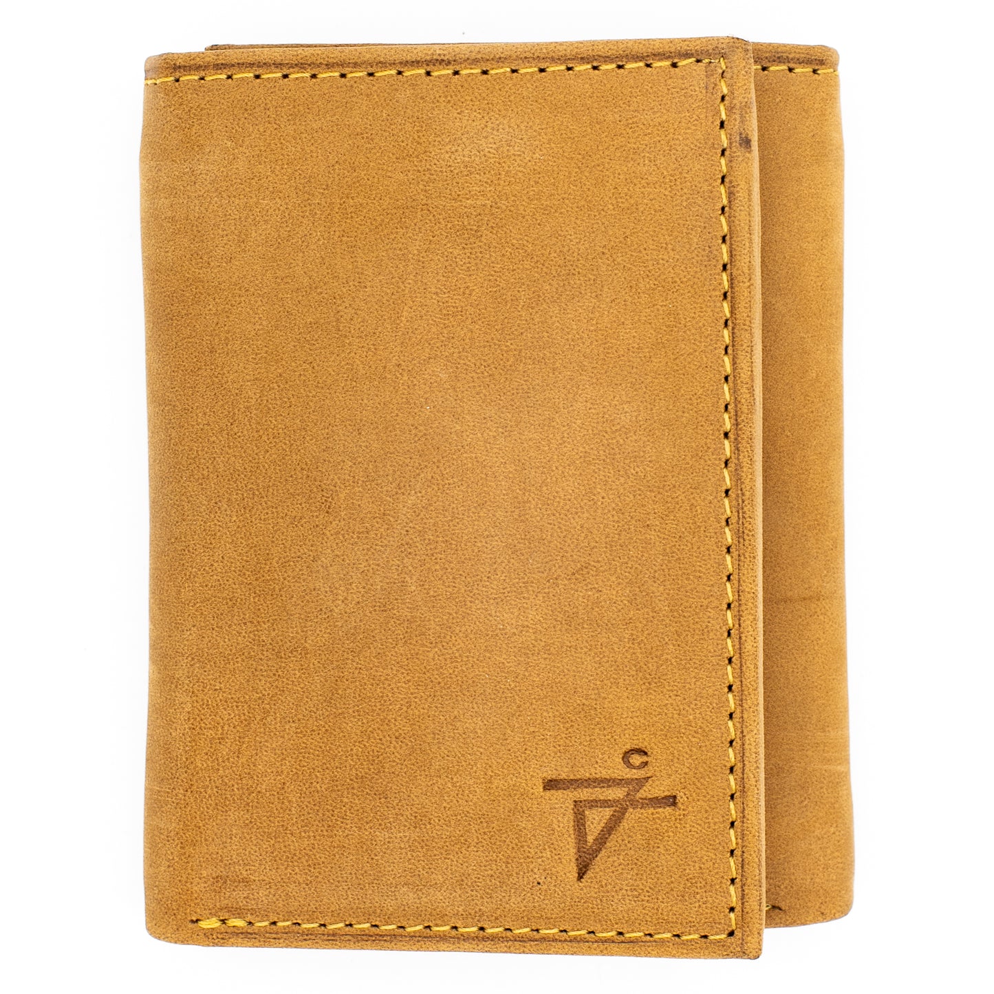 Trifold Leather Wallet for Men RFID safe