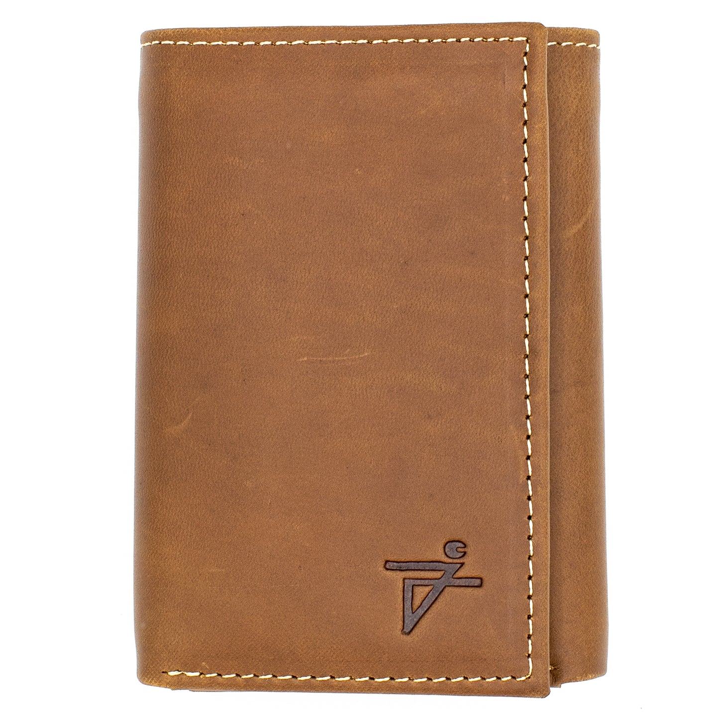 Trifold Leather Wallet for Men RFID safe