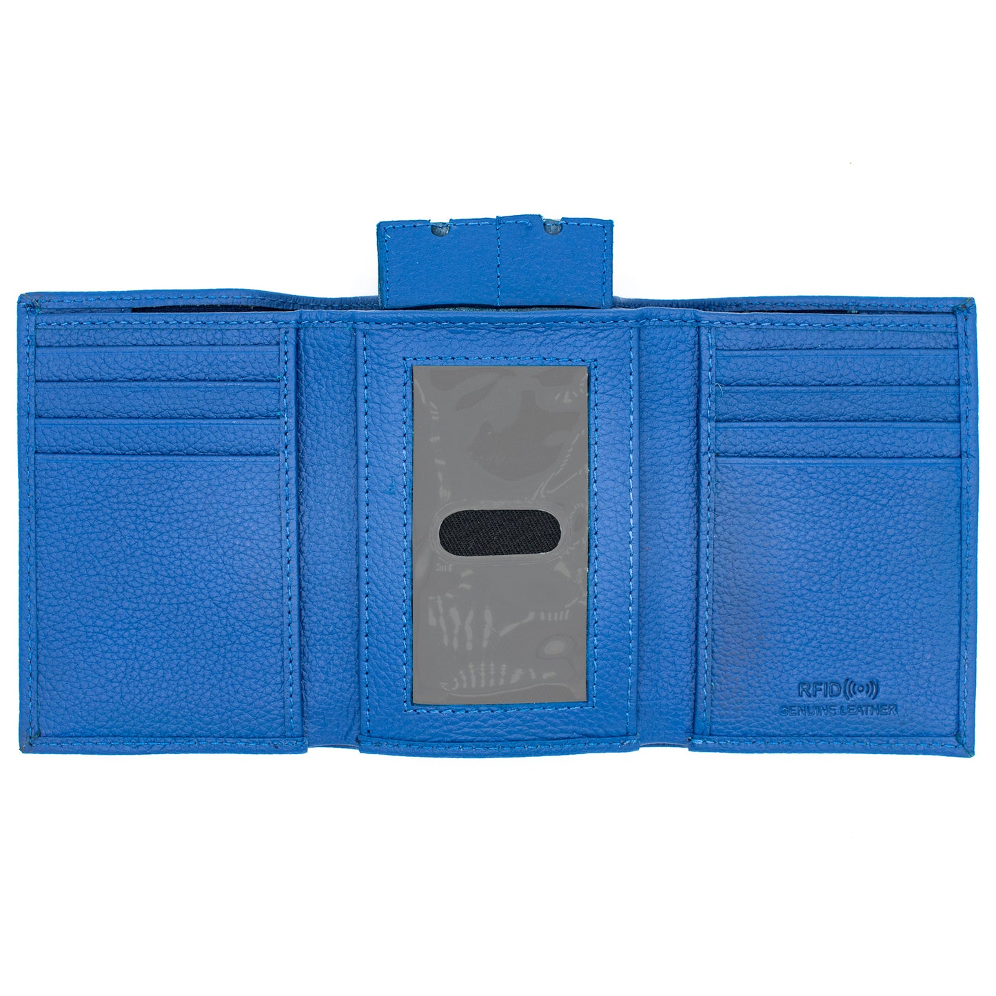 Trifold Leather Wallet for Men RFID safe