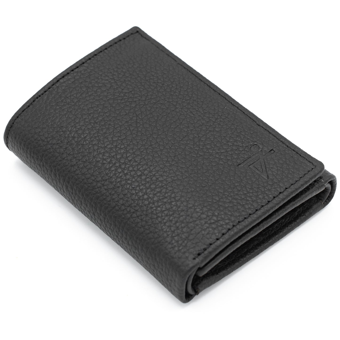 Tri-Fold Leather Wallet For Men RFID Signal Blocking