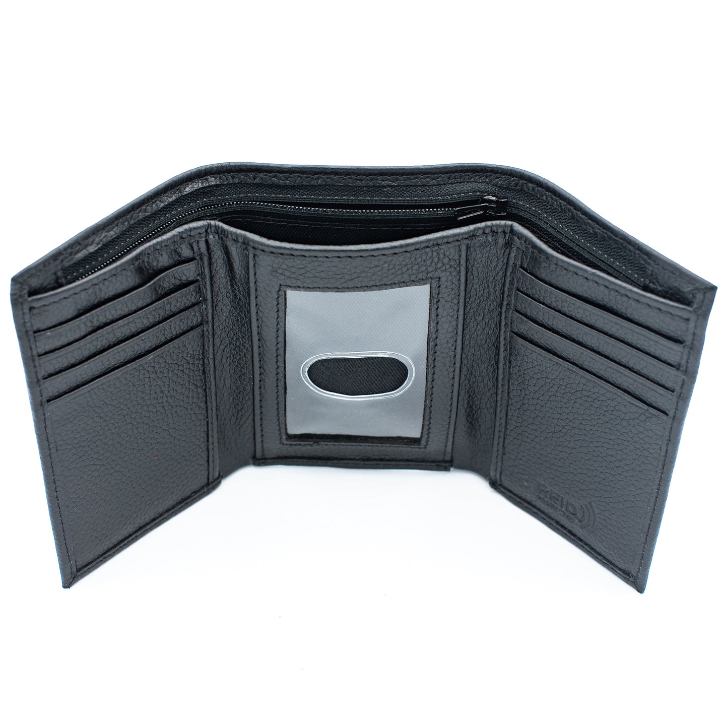 Trifold leather Wallet for Men RFID safe