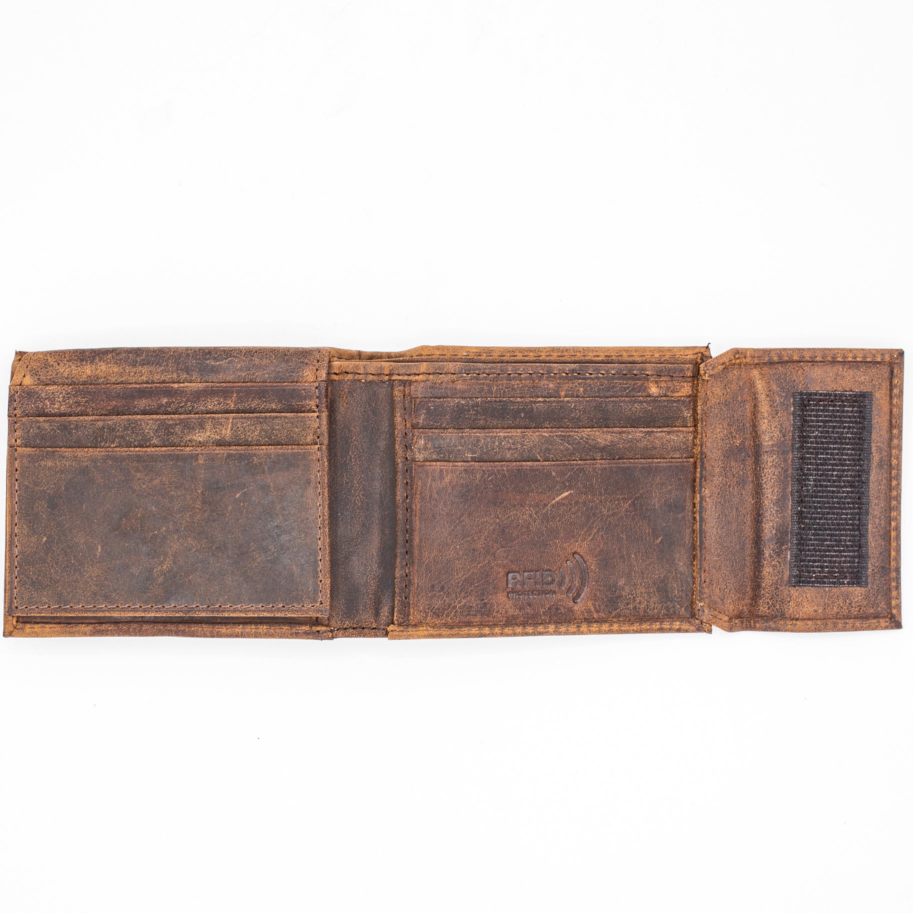 Velcro Bifold Wallet for Men | RFID-Safe