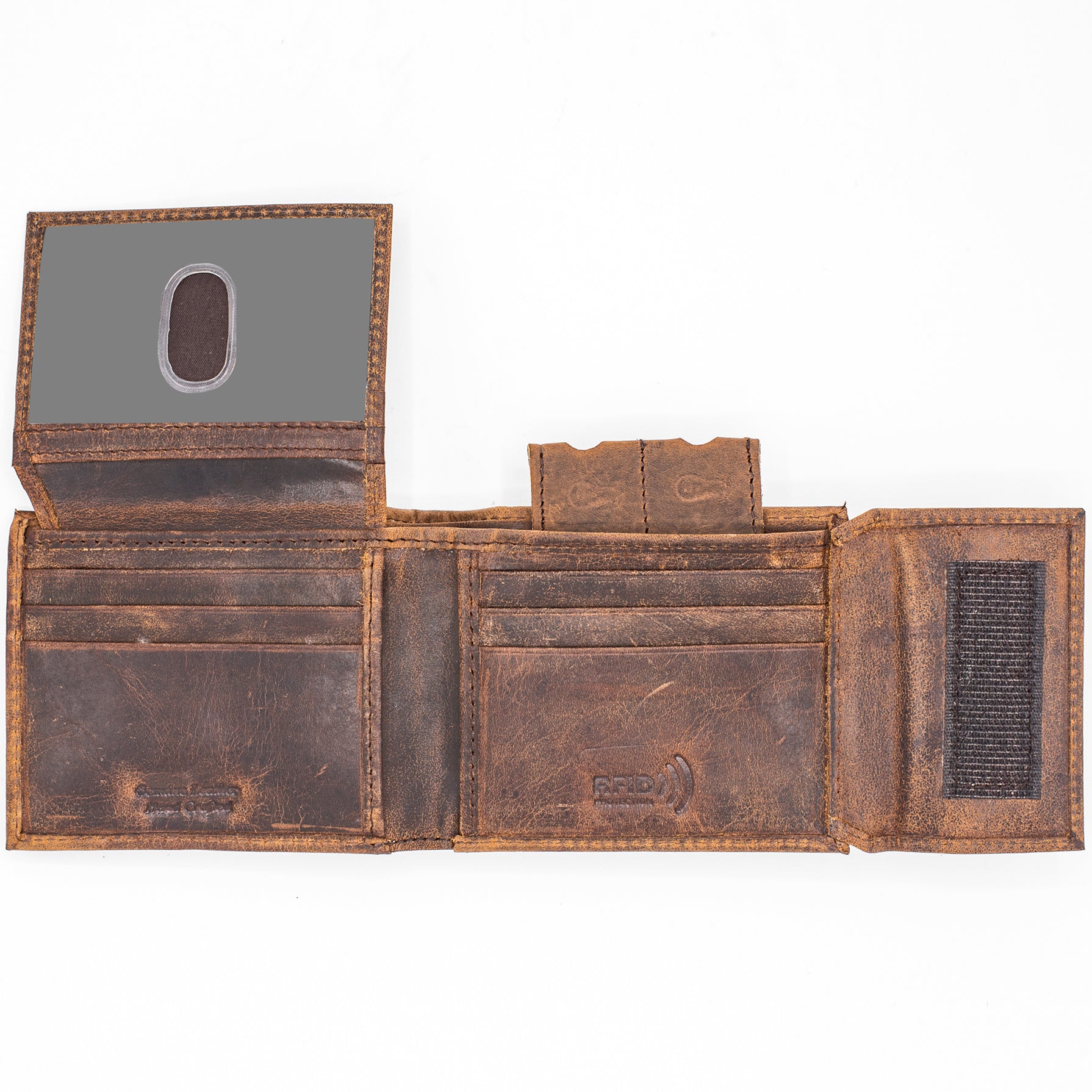 Velcro Bifold Wallet for Men | RFID-Safe