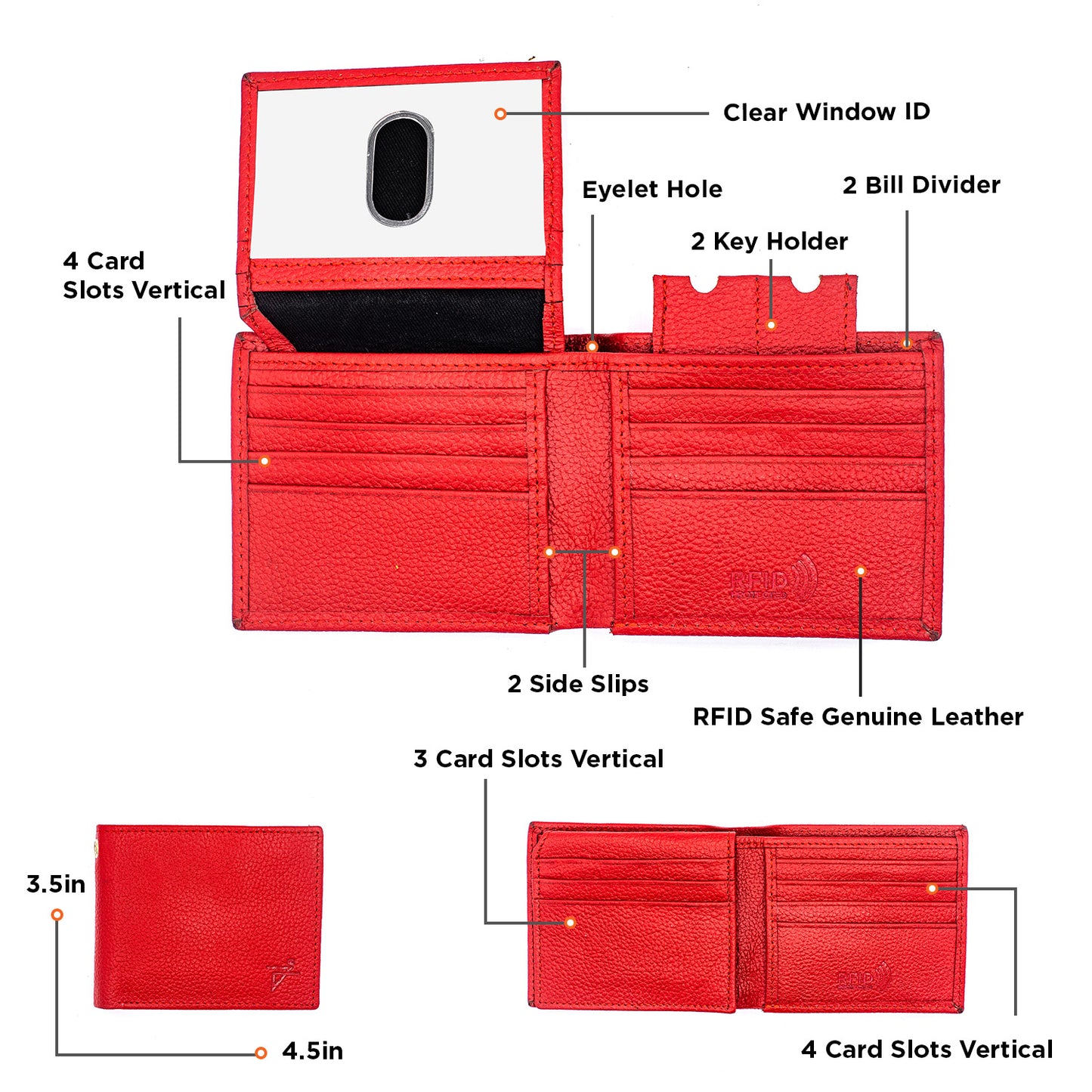 Slim Wallet for Women | Bifold Wallet
