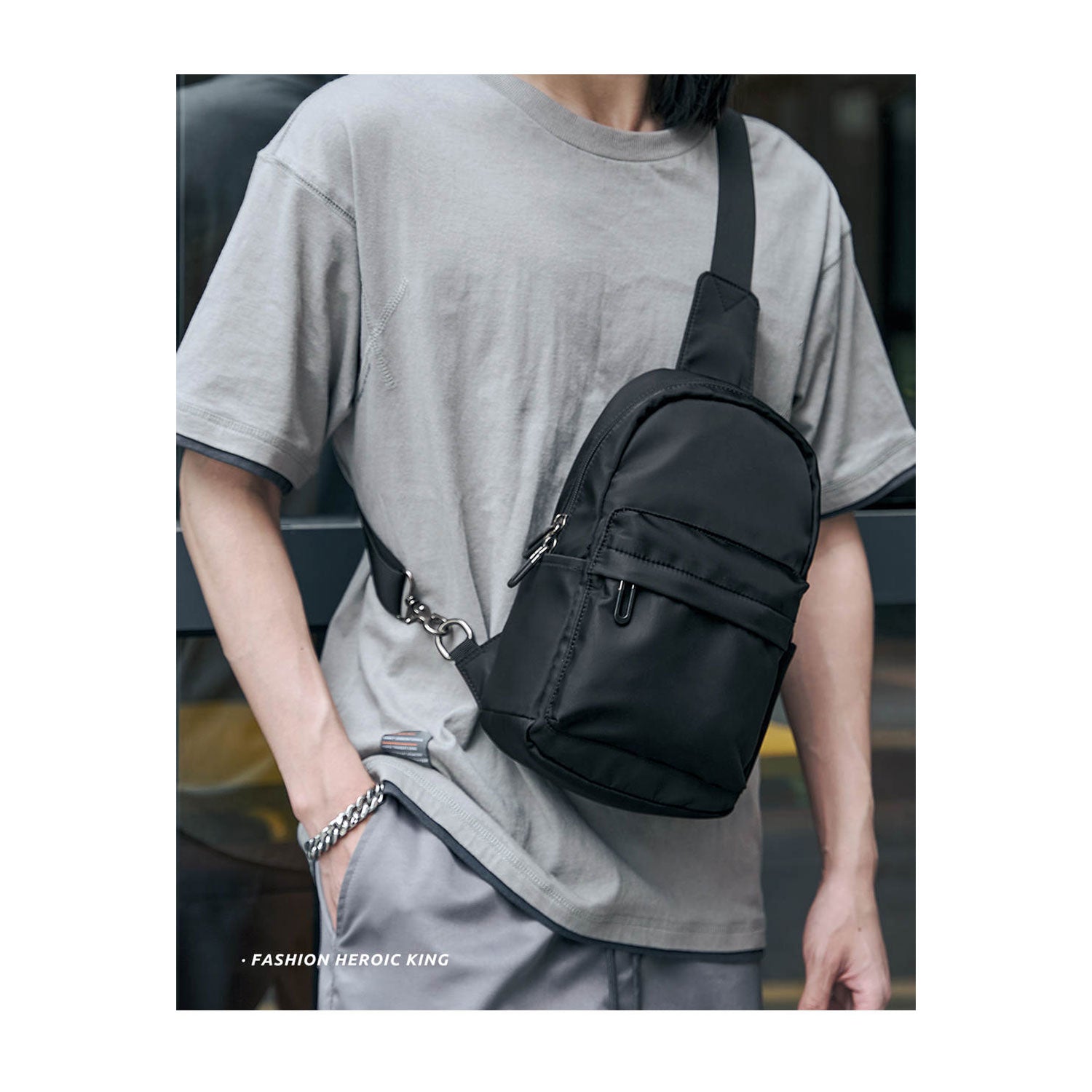 Mini Crossbody Backpack | Unisex Bag