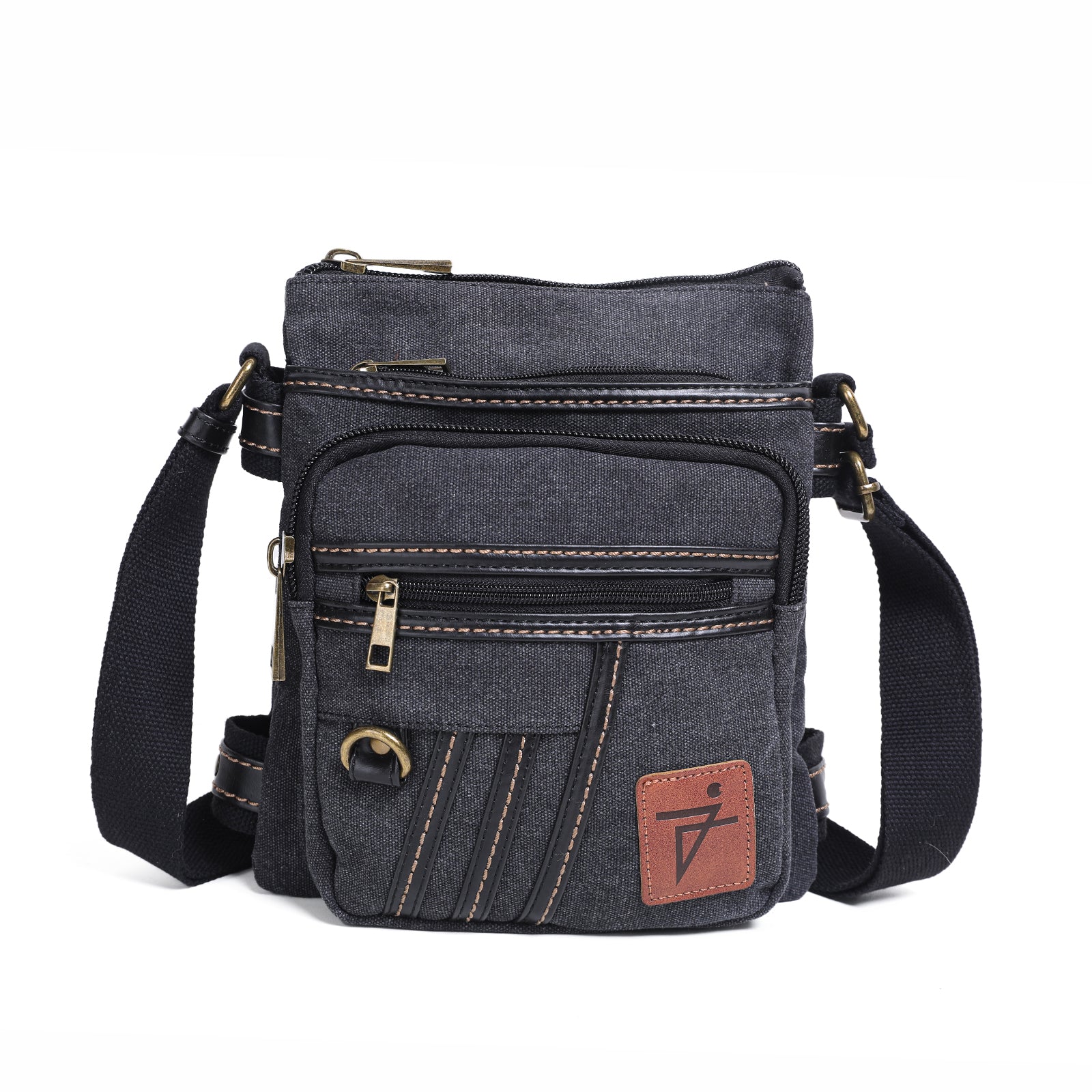 Crossbody Bag for Women Waxed Canvas Water Resistant
