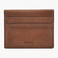 Fossil Front Pocket Wallet Bifold Brown SML1737200