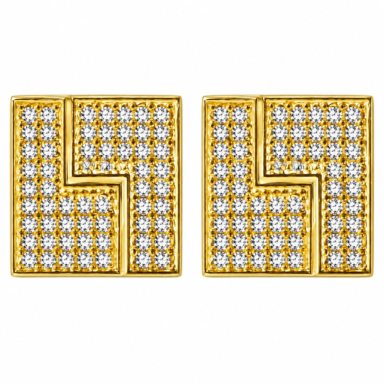 Cufflinks for Men 21K Gold Plated
