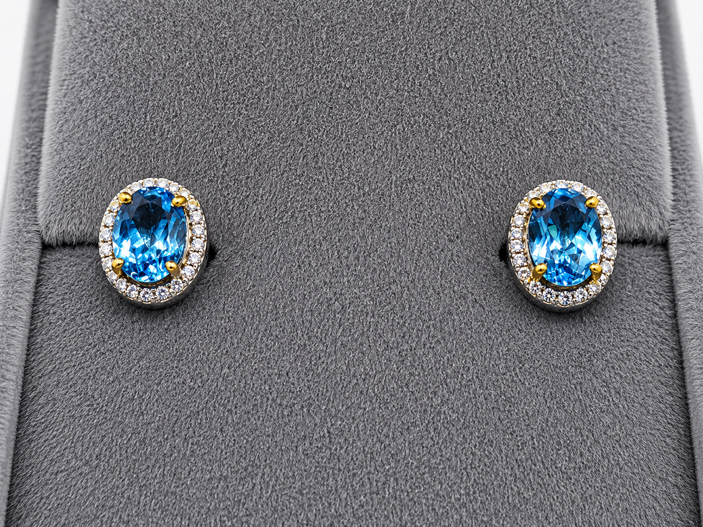 Men Cufflinks Studs 2 Pcs Set Natural Stone Agate Blue Topaz Pari dot, Garnet Gold Plated Formal Cufflinks
