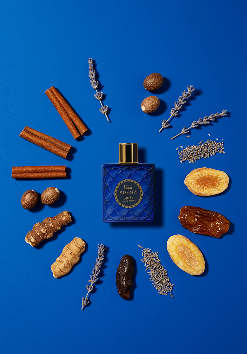 SIGMA by ARIAZ 3.4oz/100ml Eau De Parfum for Men – Fresh Intense + Includes Free Sample Set (6 Scents)