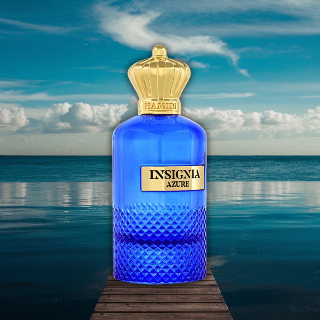 Hamidi INSIGNIA AZURE Eau De Parfum Spray 105ML (3.6 OZ)
