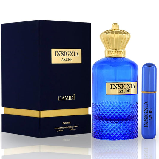 Hamidi INSIGNIA AZURE Eau De Parfum Spray 105ML (3.6 OZ)