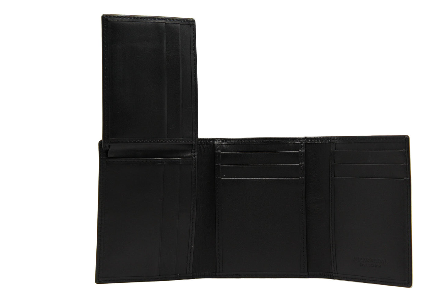 L-Fold Trifold Leather Wallet