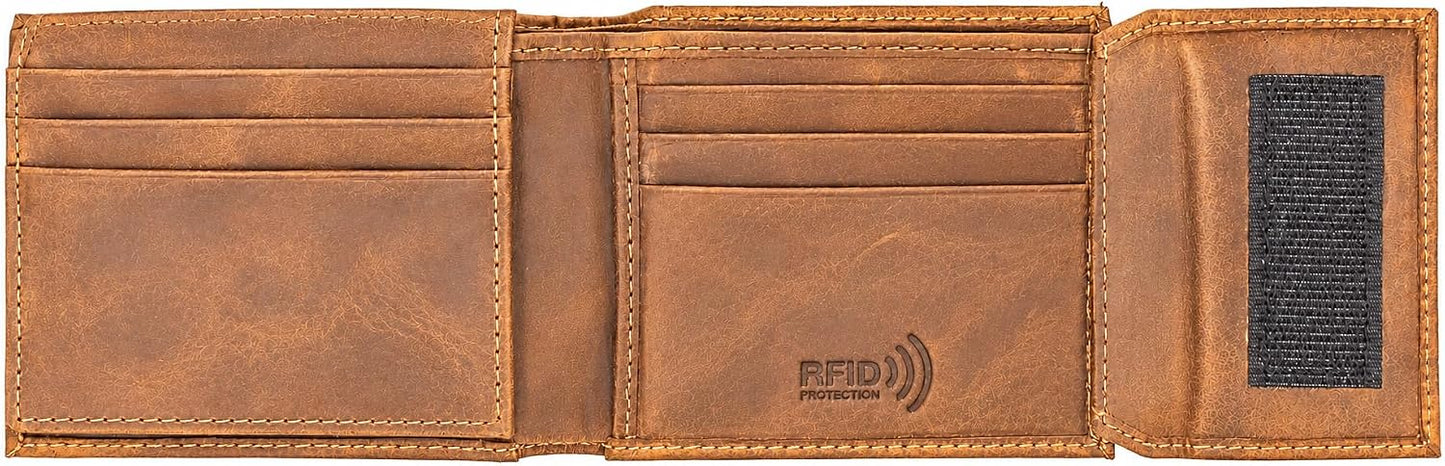 Velcro Bifold Wallet for Men