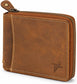 Zip Around RFID Leather Wallet for Men – BiFold Design