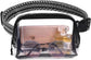 Clear Fanny Pack Stadium Approved Crossbody Bag Purses for Women