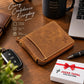Zip Around RFID Leather Wallet for Men – BiFold Design
