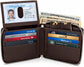 Zip Around RFID Leather Wallet for Men – BiFold Design