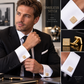 Cufflinks for Men 21K Gold Plated