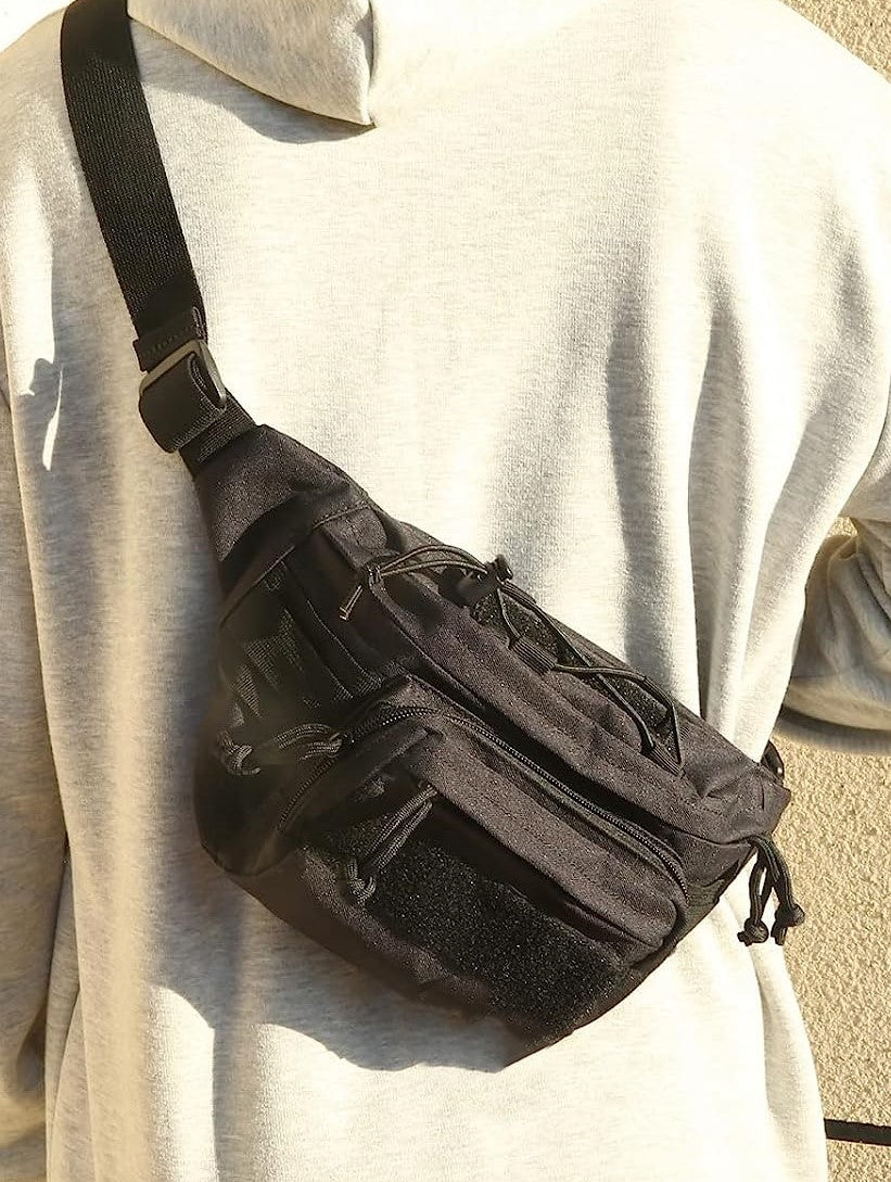 The Mud Black Fanny Pack – DIOP