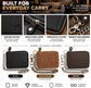 Zip Around Chain Wallet for Men – RFID Genuine Leather Bifold Wallet