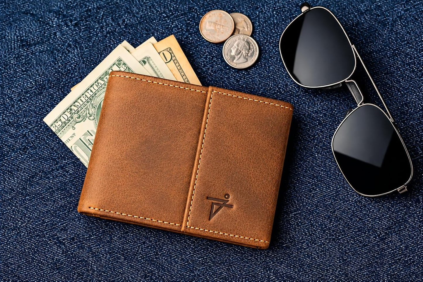 Velcro Bifold Wallet for Men