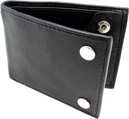 Women Bifold Wallet with Snap Closure | Secure and Stylish