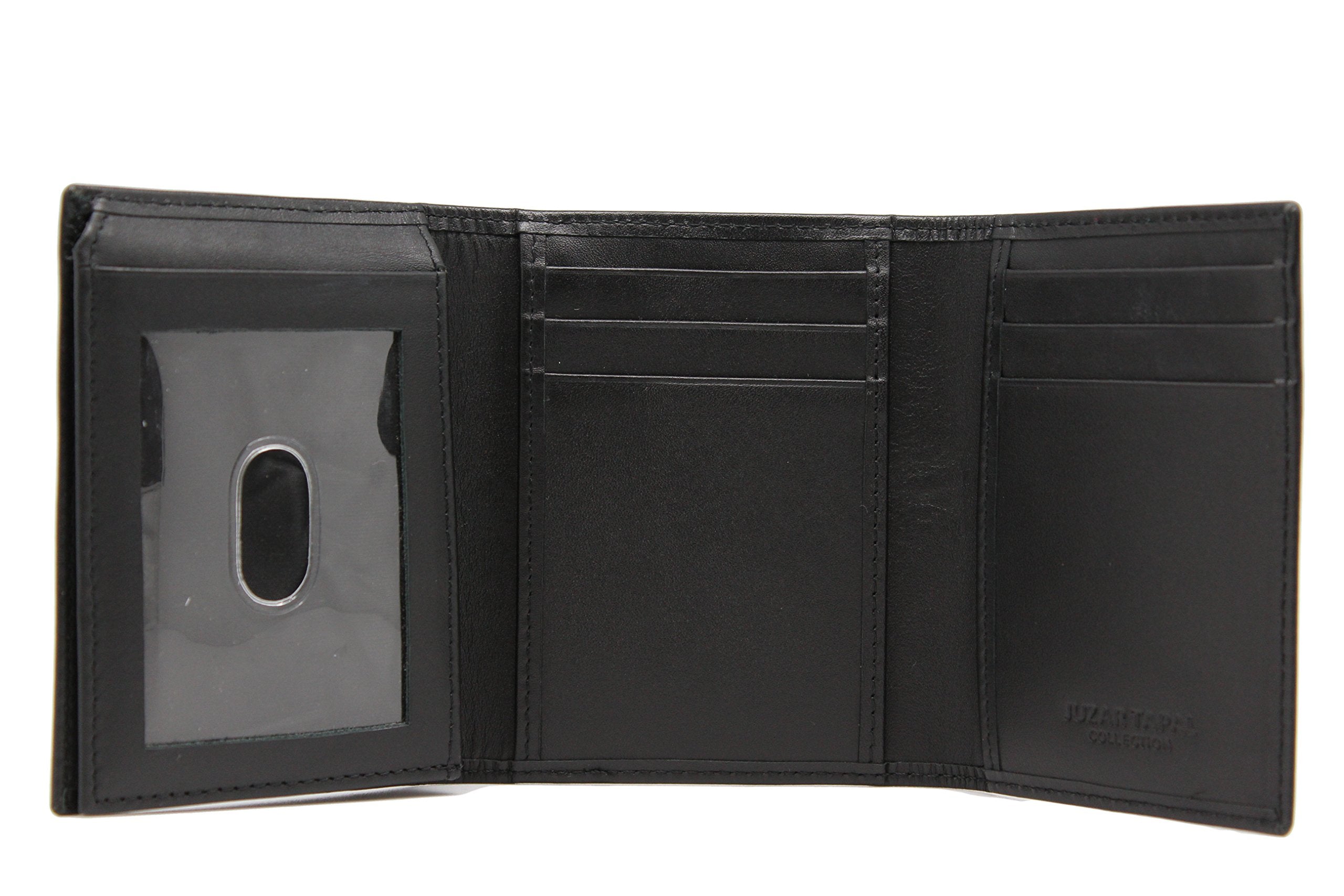 L-Fold Trifold Leather Wallet Calf Leather