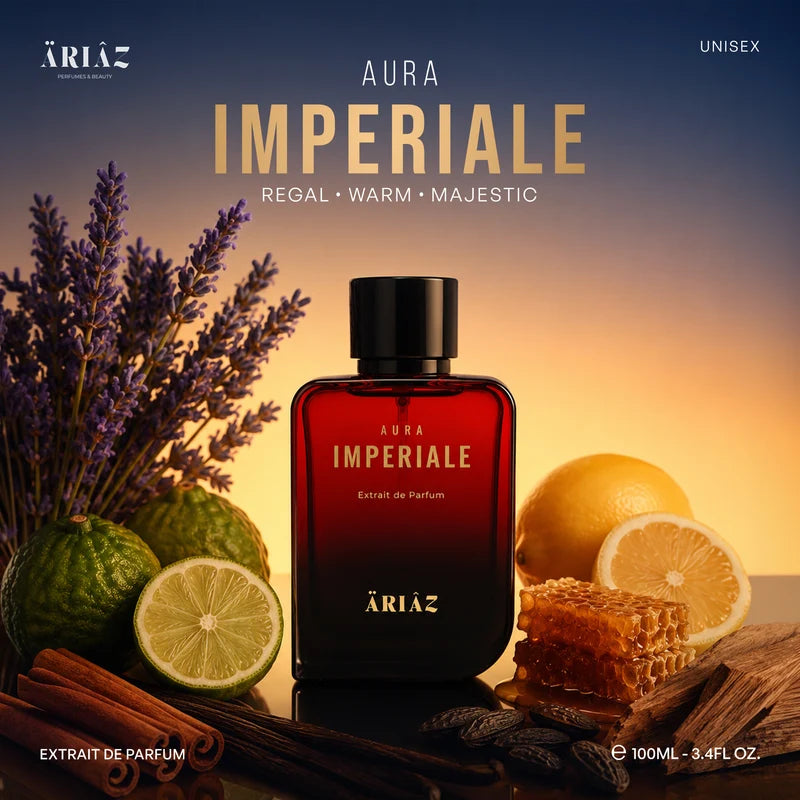 AURA IMPERIALE by ARIAZ 3.4oz/100ml Extrait De Parfum for Both – Spicy Oriental