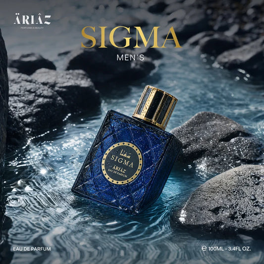 SIGMA by ARIAZ 3.4oz/100ml Eau De Parfum For HIm – Aquatic Fresh Aromatic