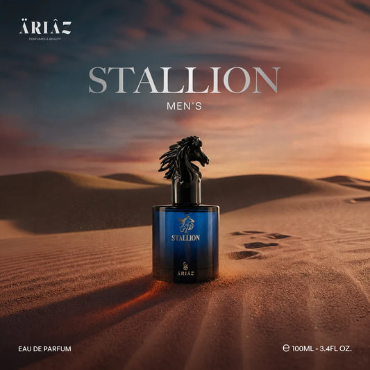 STALLION by ARIAZ 3.4oz/100ml Eau De Parfum for Him – Citrus Woody Aromatic