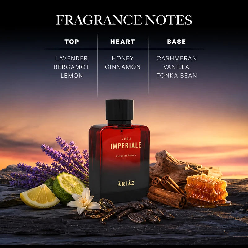 AURA IMPERIALE by ARIAZ 3.4oz/100ml Extrait De Parfum for Both – Spicy Oriental
