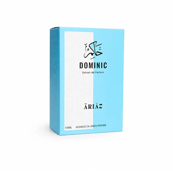 DOMINIC by ARIAZ 3.4oz/100ml Extrait De Parfum For Him – Woody Aquatic
