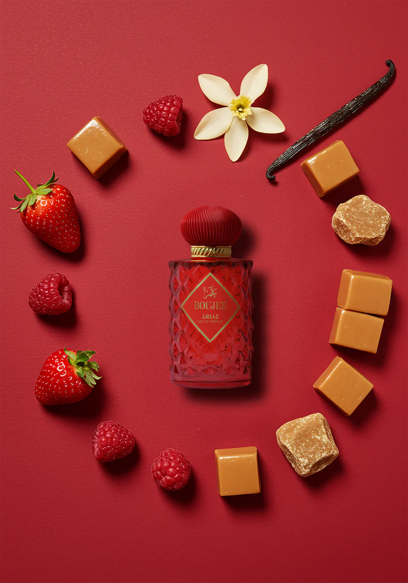 BOUJEE by ARIAZ 3.4oz/100ml Eau De Parfum for Women – Fruity Gourmand Floral + Includes Free Sample Set (6 Scents)