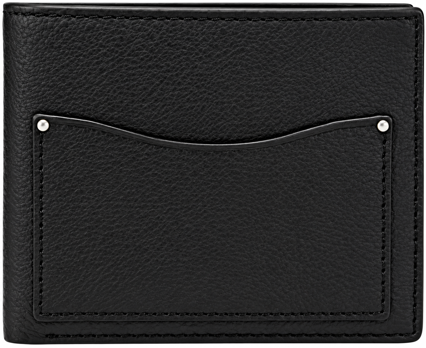 Fossil Men’s Anderson Black Leather Slim Bifold Wallet – Front Pocket Minimalist Wallet ML4577001