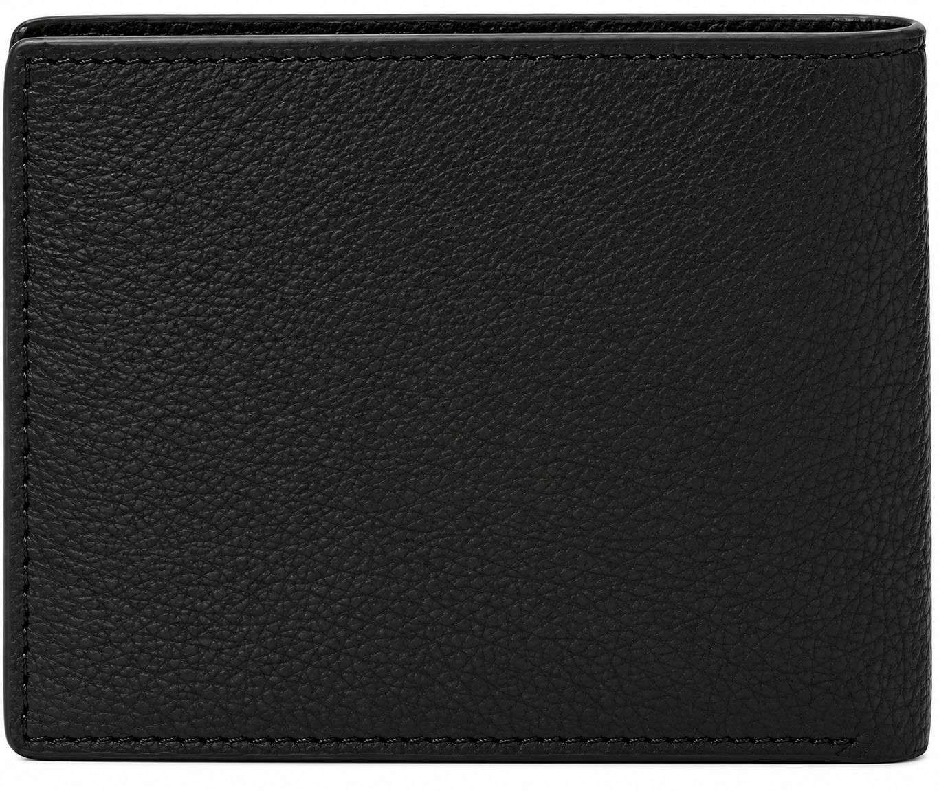 Fossil Men’s Anderson Black Leather Slim Bifold Wallet – Front Pocket Minimalist Wallet ML4577001