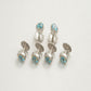 Luxury Sterling Silver 925 Shirt Studs for Tuxedo & Formal Wear
