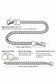 Replacement Long Chain for Biker Wallet Key Chain