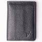 RFID Leather L-Fold Wallet for Men Handcrafted ID Card Case Holder for Student