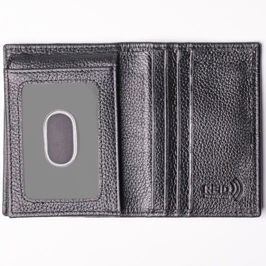 L-Fold Wallet unisex RFID Leather