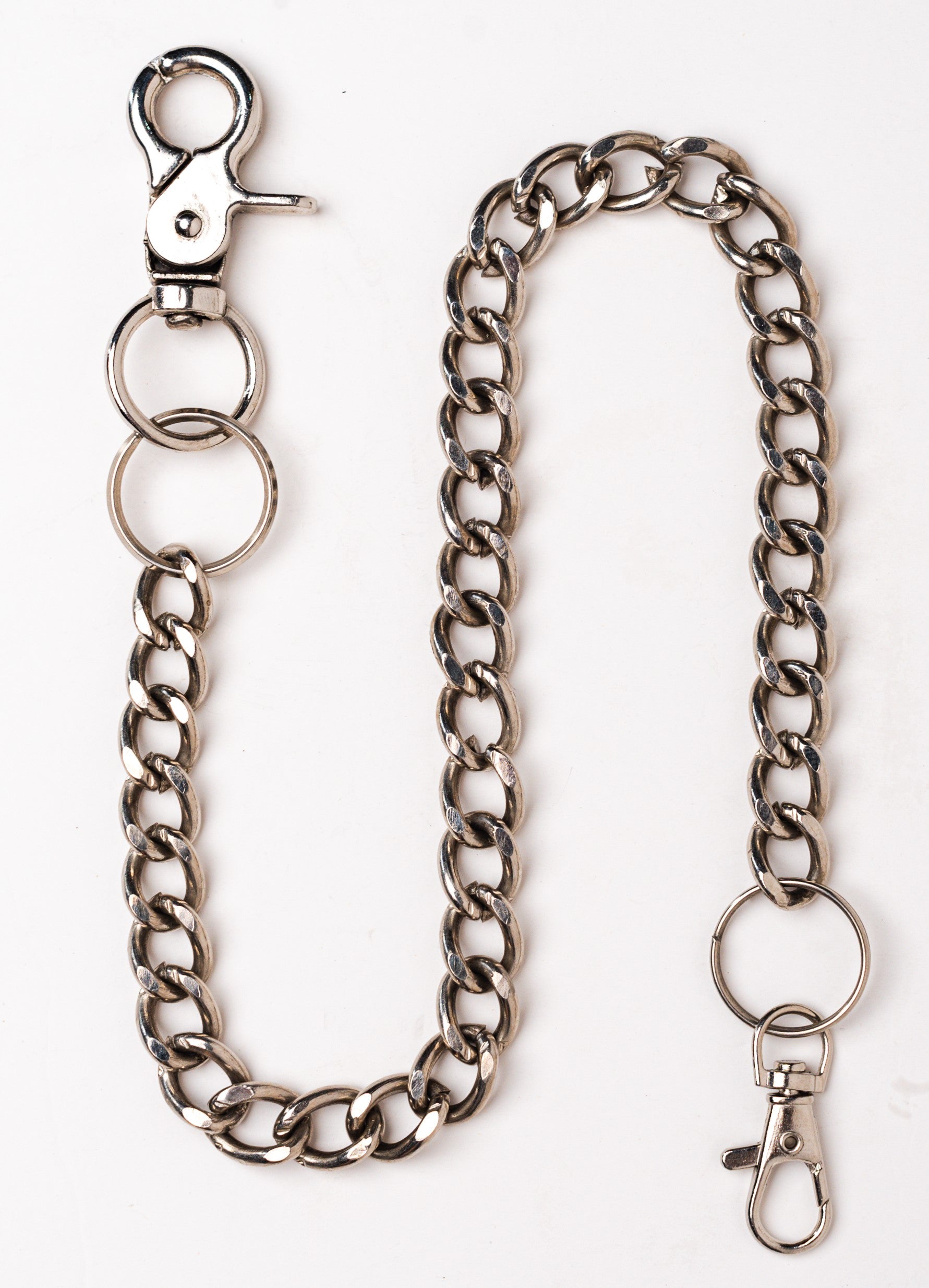 Replacement Chain for Men 20' inch long Pant Chain, Key Ring Fit Bifol