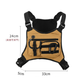 Reflective Tactical Running Vest Chest Bag | Multifunction Hiking & Cycling Pack