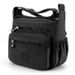 Black Nylon Crossbody Bag | For Women