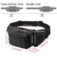 Concealed Gun Carry Pistol Waist Pouch Tactical Military Fanny Pack Holster, Waist Pouch Bag, for Outdoor Sport Running Camping Hunting Hiking Biking Fishing